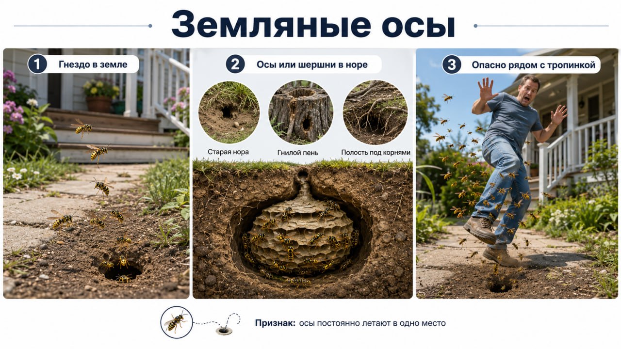 Земляные осы